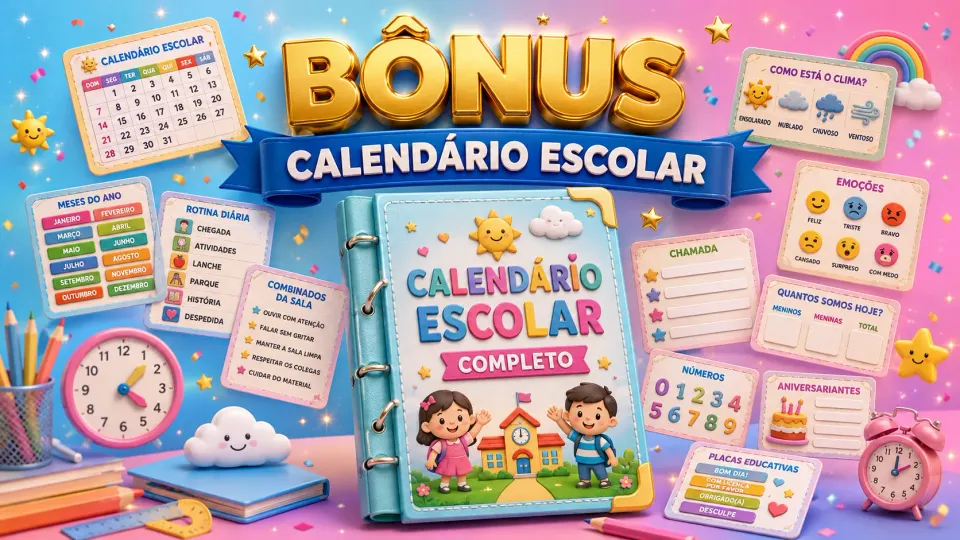 Calendário Escolar Completo