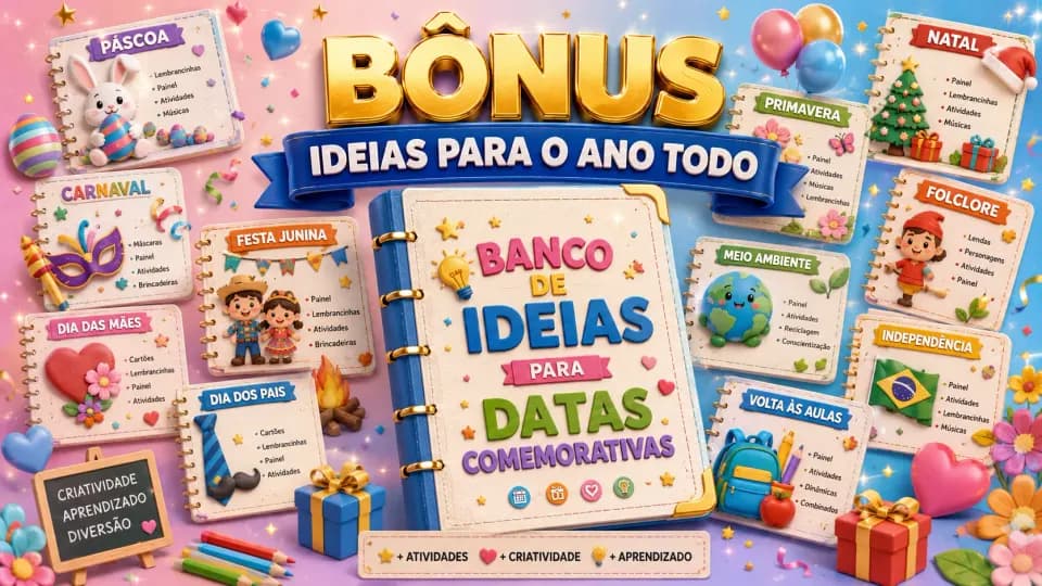 Banco de Ideias para Datas Comemorativas